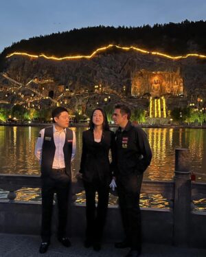Ronnie O'Sullivan Instagram - Photo dump. Arrived in Shanghai for a bit of work then onto the beautiful city of Luoyang for snooker nights with my mate Ding. Now travelling to Chengdu for some more shows. ❤️
