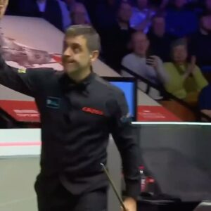 Ronnie O'Sullivan Instagram - See you guys on Sunday! As always the crowd were brilliant. Thank you for your support