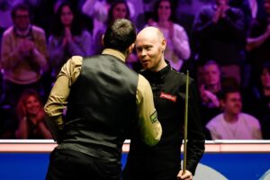 Ronnie O'Sullivan Instagram - That was a great game @gary_wilson147 ! The crowd were brilliant too! I had to dig deep tonight and I’m happy I got it done and got the win. Looking forward to the final on Sunday now 👍🏼
