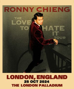 Ronny Chieng Instagram - LONDON! I'll be performing hopefully my last ever show in the UK at @thelondonpalladium on 25 October 2024.  Presale tickets available NOW with code MONEY at ronnychieng.com.