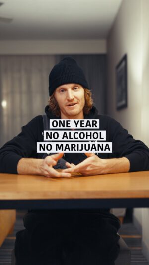 Rory Kramer Instagram - 1 year, no alcohol, no marijuana…this is my story.