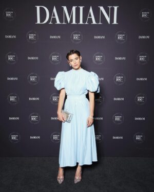 Rosa Diletta Rossi Instagram - GALA 💎

@damianiofficial 
 #Damiani100years

Look 
@stefaniasciortino 
@rotatebirgerchristensen 
@aquazzura 

Thanks
@upgradeartist