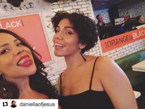 Rosal Colon Instagram - How @daniellaofjesus makes me feel EVERY👏🏽DAMN👏🏽TIME👏🏽!! 👅 #Zirconia #Ouija #Bae 🍊🍊🍊