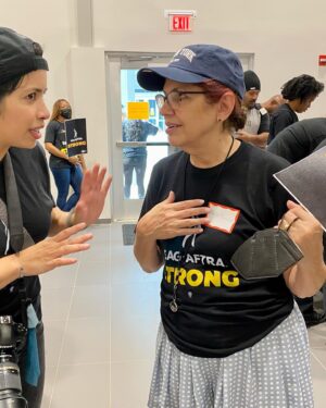 Rose Bianco Instagram - I love@love these pictures of me and @kruzvalero taken by @tenaya.cleveland at the #sagaftrastrong  #solidarity rally today. 😍