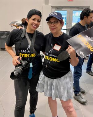Rose Bianco Instagram - I love@love these pictures of me and @kruzvalero taken by @tenaya.cleveland at the #sagaftrastrong  #solidarity rally today. 😍