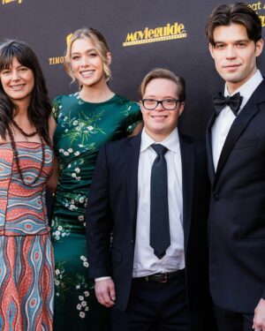 Rose Reid Instagram - team A THOUSAND TOMORROWS goes to @movieguide !! 🥂 cheers to a thousand more 🤍 stream the event on March 7th at 8pm @greatamericanpureflix !!
-
dress by @reformation 
jewelry by @gorjana 
-
#athousandtomorrows #tvseries #movieguide #awards #colinford #rosereid #karenkingsbury #thebaxters #jesusrevolution #findingyou #findingyoumovie #pendragoncycle