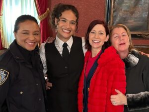 Rosemary Rodriguez Instagram - Excited for you all to see @elsbethcbs tonite! The lovely @carriepreston @carrapatterson and @mariafromchinatown and I had so much fun shooting! We were amazed that it was Maria’s first episode of TV — she knocked it out of the park! It’s not easy to match action — to repeat the same action to match the same dialogue — and Maria showed technical skill beyond! I love being a part of people’s dreams. #grateful #luckydirector #elsbeth