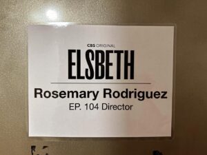 Rosemary Rodriguez Instagram - @elsbethcbs this Thursday! Can’t wait for you to see it! Here’s one of my fave DPs John Aronson. It’s so great to have a collaborator like John that I’ve worked with many times who becomes a great friend. Really makes directing even more special. 🎬💥 🔥