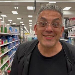 Rosemary Rodriguez Instagram - Happy Happy Birthday to my favorite person on the planet! Wish my funny, fun, best husband Nestor a great birthday! He even makes Target more interesting. I am lucky. (Love the squeaky sneaker sounds) 🥰🎉💥😘❤️🎂