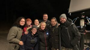Rosemary Rodriguez Instagram - Best crew ever. Thank you DP @hidalealgo Camera Operator @manhu13 and the best AD team! These and others in #mexico were the best collaborators, most hardworking, ingenious artists on any film set I’ve been on. Come see their gorgeous work on Hail Mary @dtlafilmfest tomorrow nite!! 🎟️📽️🔥🚀