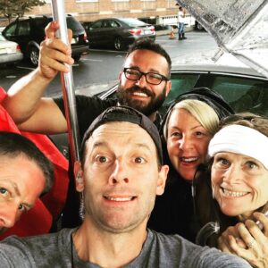Rosemary Rodriguez Instagram - Here’s behind the scenes with an incredible crew on @jasonkatim Rise, a show about hopes and dreams. I miss these beautiful people, who are not working right now with our industry shut down. I had fun with them all. Hope to be back on set soon! @tbellen super talented Director of Photography. @amy4syth with a gorgeous voice. @damonjgillespie hardworking pro actor. @spriinkles a joy and then some. @auliicravalho my heart. @dinodeano the quiet storm. @colinajmac my better half! Peter Nolan, Scotty, Mary … miss you!