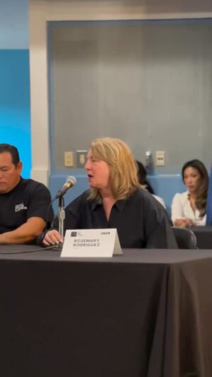 Rosemary Rodriguez Instagram - How do you get more real opportunities for people to break through in the film TV business? #diversity @dtlafilmfest Thanks, @joiacreativ for this clip!