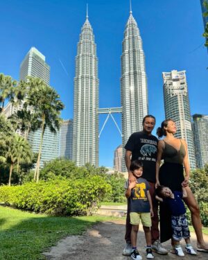 Rosemary Vandebrouck Instagram - Wanderlust and city dust ! Where will the wind take us next? 

#HendrixWonder #SashaGeo #RosemaryTravels #FamilyTravels #KualaLumpur #Malaysia