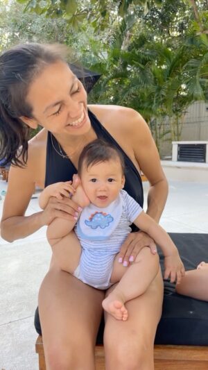 Rosemary Vandebrouck Instagram - Call me baby! #SashaGeo #7monthsold