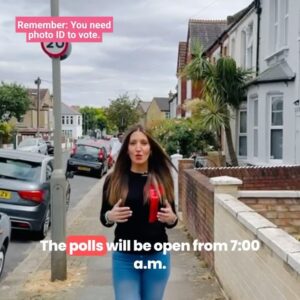Rosena Allin-Khan Instagram - Election Day is this Thursday!

We have a once in a generation opportunity to kick the Tories out of Downing Street and get Labour into power.

Polls will be open from 7am to 10pm - remember, you must have photo ID to vote.
