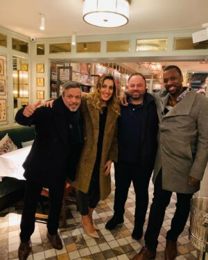 Rosena Allin-Khan Instagram - Friends for a squillion years. I’m so lucky to have had these lads in my life since childhood. Sometimes a girl’s best cheerleaders are confident, awesome kick-arse lads. They’ve seen me through thick and thin and I love them. Great to catch up last night ❤️

P.S sorry to whomever lives in that house, outside which we were laughing wildly at all hours 😂