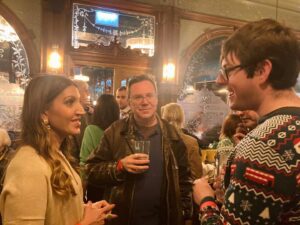 Rosena Allin-Khan Instagram - It has been another great year for Tooting Labour. Last night dozens of local members met up for our Christmas drinks. We’ve got important elections next year, so please sign up to help out (link in bio)