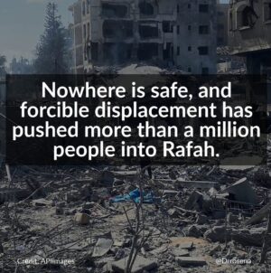 Rosena Allin-Khan Instagram - Nearly 1.5 million people have lost their homes in Gaza City and are now sheltering in Rafah. Now Israel is preparing devastating military action to take the city.

The humanitarian situation is catastrophic. There are not only food shortages, there are now hospital shortages. Disease is spreading and living conditions are unsanitary. Children are eating weeds in an attempt to stay alive. 

Palestinians face a terrifying choice: stay in the city and wait for Israeli attacks or return north through bitter fighting and constant bombardment, knowing their homes have all been destroyed. 

Nowhere is safe. There is no place left to go. Hundreds of thousands of people are now in the gravest of danger with no one to protect them. We need an immediate ceasefire in Gaza.
