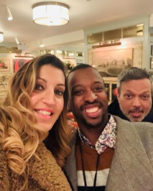 Rosena Allin-Khan Instagram - Friends for a squillion years. I’m so lucky to have had these lads in my life since childhood. Sometimes a girl’s best cheerleaders are confident, awesome kick-arse lads. They’ve seen me through thick and thin and I love them. Great to catch up last night ❤️

P.S sorry to whomever lives in that house, outside which we were laughing wildly at all hours 😂