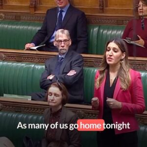 Rosena Allin-Khan Instagram - A parent’s love is immeasurable, regardless of who we are or where we live. Many of us will go home tonight, kiss our children and put them to bed. In Gaza today, so many parents will be trying to identify their children, covered in rubble and having to bury them. How is that fair?

This cannot go on.

With millions facing starvation and thousands of innocent civilians, including children, killed, I again called on the Government to push for a ceasefire.