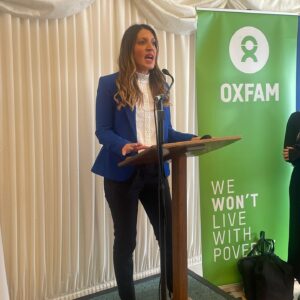 Rosena Allin-Khan Instagram - In Gaza, we are witnessing repeated horror after horror. Over 30,000 people have been killed and it could have been prevented. Needless, senseless killing by Israel. 

Today I spoke at the @oxfamgb Lobby Day event to call for a ceasefire in Gaza. 

Thank you to the charities who helped support it and to all attendees, who brought a powerful energy to the room.

We must be ambitious for peace. We need an immediate, unconditional ceasefire in Gaza.