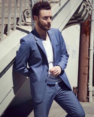 Ross Marquand Instagram - Pro Tip #36 - when engaging in illegal activities, it is best to wear a suit. •
•
•
#tbt w/@bellomag 📷 @amandapeixotoelkins