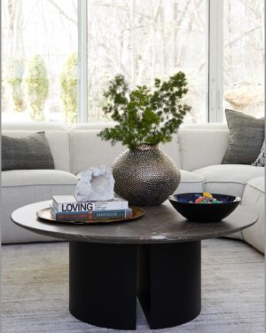 Ross Mathews Instagram - Honey, we’re home!!! 🏡 We are so proud to give a glimpse into the living room, dining room & kitchen in our New York dream home in the Summer issue of @DrewMagazine & show you how we’ve decorated with beautiful @Arhaus furniture!

The house, built in the 1970’s, is a modern oasis tucked in the woods. Flooded with natural light & views of nature through the huge windows, we wanted to keep the color palette cool, calm & contemporary. But we also wanted it to feel super-comfy. The stunning, durable & timeless designs from @Arhaus were perfect (um, hello - the couch reclines! Perfect to watch “90 Day Fiancé” on!). 

The result is a juxtaposition of nature & modern that makes @drgarciamathews & I (plus our pup Audrey) so proud to call this home ours. Pick up the latest issue of our girl @DrewBarrymore’s magazine for more pics & to read the article! And also check out the fab furniture at @Arhaus to get the look for yourself!

(Also, a huge shout out to  our extraordinary friend @dannyseomag for coordinating this project! ❤️)