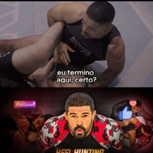 Rousimar Christian Palhares Instagram - "Olha a magia da maestria de Toquinho em ação! Testemunhe como ele transforma sem esforço uma situação precária em uma vitória triunfante com seu movimento de assinatura. Mergulhe neste reel para ver o bloqueio de pé reto lindamente executado pelo mestre indiscutível das chaves de perna. Sua jornada na arte do Jiu-Jitsu Brasileiro começa aqui. 
#Toquinho 
#MestreDasChavesDePerna 
#MagiaBJJ
#jiujitsuprainiciantes 
#JiuJitsuSelfDefense