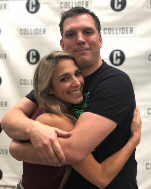 Roxy Striar Instagram - The end of an LA era for @kristianharloff ✌️ being by your side for a decade has been a wild ride. Thank you for everything. From schmoes know movie show to Collider Live to SEN to the big thing to getting me a therapist to being my homie. The east coast just got even cooler. Miss you already man 🫶 see you digitally soon.