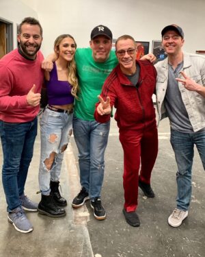 Roxy Striar Instagram - The end of an LA era for @kristianharloff ✌️ being by your side for a decade has been a wild ride. Thank you for everything. From schmoes know movie show to Collider Live to SEN to the big thing to getting me a therapist to being my homie. The east coast just got even cooler. Miss you already man 🫶 see you digitally soon.