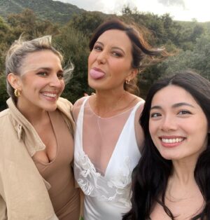 Roxy Striar Instagram - I cried on my way there. I cried the second I saw Sara. I cried during the vows. I cried when Sara’s uncle fulfilled the promise to her dad to be her first dance. I cried during every speech. I cried when it stopped raining for long enough for you to get married outside under the sunshine. I’ve never cried so many happy tears in my life. You dream of the day that your best friend marries someone who texts you this the night before the wedding (last slide). @sarastretton & @jansolo , I love you so much it brings me to tears. Cheers to almost a decade of love, and a lifetime to go. 🥹 see you in a few days for wedding number 2!!!