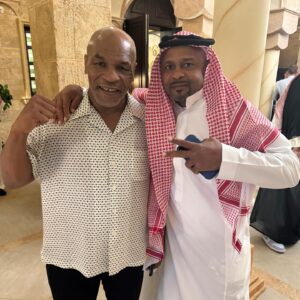 Roy Jones Jr. Instagram - Surrounded by great company here in Riyadh!