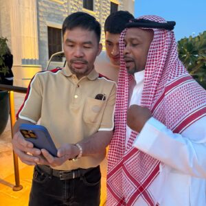 Roy Jones Jr. Instagram - Surrounded by great company here in Riyadh!