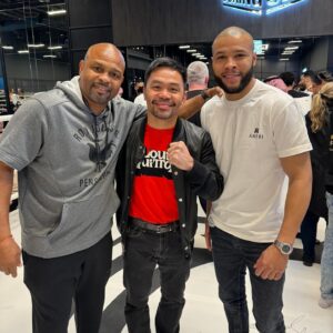 Roy Jones Jr. Instagram - Great last night in Riyadh visiting the new @miketyson boxing club and @smokeybeardsq