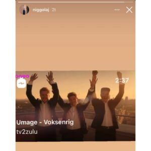 Ruben Søltoft Instagram - Nåå, Lie Kaas delte bare lige VOKSENRIG på story i morges, ikke tænk på det, jeg er okay. Kan mærke vi bliver BFFs. Men seriøst, jeg er okay