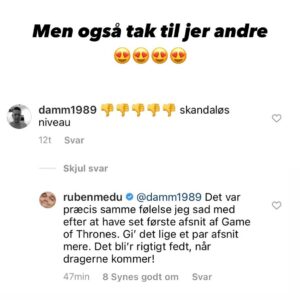 Ruben Søltoft Instagram - Swipe for en kniv i hjertet
