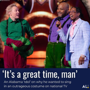 Ruben Studdard Instagram - “As long as [@ClayAiken] and I have been singing, we got the singing part down pat," Alabama singer Ruben Studdard said of being on @MaskedSingerfox. 

"It was just making sure that we didn’t stumble and trip over one another."

More from @realrubenStuddard on his experience on #MaskedSinger at the link in our bio.