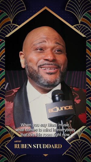 Ruben Studdard Instagram - We can't honor #BlackMusicMonth without @realrubenstuddard! 

Watch him perform at tonight's @blackmusichonors on Bounce! 

#Juneteenth