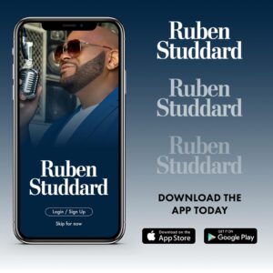 Ruben Studdard Instagram - 🚀 Excited to announce the launch of the official Ruben Studdard app! 🎉 Get ready to dive into exclusive content, music releases, and behind-the-scenes access like never before! Download now and join the Ruben Studdard community! 🎶✨ 

Get Access to:
Exclusive Q&A’s
Pre-release of music & videos
Exclusive in App music premieres
Virtual events and Meet & Greets
Pre-order VIP tickets to shows
Go live with Ruben Studdard
Subscription to exclusive content, privileges, special offers and more…

Download the Ruben Studdard App today!📲

Rubenstuddard.app 📲

#RubenStuddard #FanApp #singer #AmericanIdol #rubenstuddardapp