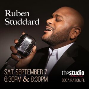 Ruben Studdard Instagram - Hey family! I’m coming to Boca in September!!
🔗 Click the link in my bio to get your tickets TODAY… use presale code “STUDIO”!! 🧸😎