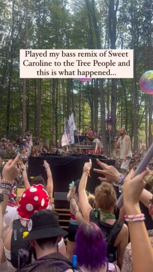Ruby Chase O'Neil Instagram - Who’s Excited for us to drop this one? 🎶🎉
🌳✨🌲
#explore #explorepage #sweetcaroline 
#bassmusic #bassface #electricforest