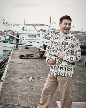 Ruco Chan Instagram - 希望用相片去記錄今次嘅台灣旅程🤞🏻
難得遇到世上同名同姓的陳展鵬，大家有着不同的背景和故事，相同嘅就係有着自己嘅夢想同理想。
尋找自己嘅人生價值觀同理念！

#waxlondon