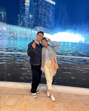 Ruco Chan Instagram - Thanks @wynn.palace for inviting us to the #InternationalSeriesMacau! What an honour to meet @Graeme_McDowell ☺️ Hubby was super lucky and got to play with him too ⛳️