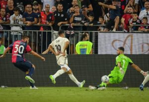 Rui Patrício Instagram - Trabalho forte e ambição💥 DAJE Roma
@officialasroma 
#cagliari_roma