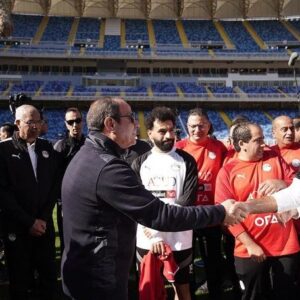 Rui Vitória Instagram - Today, in the heart of our preparation stage for the AFCON 2024, we lived a truly inspiring moment. We had the honor of hosting a visit from the President of Egypt, Abdel Fattah Saeed Hussein Khalil as-Sisi, during our training session. His presence brought a profound impact and an unparalleled energy to our team.

This visit is not merely a symbolic gesture, but a clear sign of support and the importance of football in our society. Yesterday, we were equally blessed with the presence of the Minister of Sports, Ashraf Sobhi, whose constant presence in our stages is a testament to our government’s continuous commitment to sport.

These moments, always with the support and presence of the Egyptian Football Association, represented by its President, Gamal Allam, strengthen our spirit and reinforce our mission to bring pride and joy to the country through football. With each training, with each game, we are getting closer to achieving greatness in AFCON 2024. Together, we are stronger, united.

‎اليوم، في قلب مرحلة التحضير ل AFCON 2024، عشنا لحظة ملهمة حقا. تشرفنا باستضافة زيارة من رئيس جمهورية مصر العربية ، الرئيس عبد الفتاح السيسي، خلال جلستنا التدريبية. جلب وجوده تأثيرا عميقا وطاقة لا مثيل لها لفريقنا.

‎هذه الزيارة ليست مجرد لفتة رمزية، ولكنها علامة واضحة على الدعم وأهمية كرة القدم في مجتمعنا. بالأمس، كنا مباركين بنفس القدر بحضور وزير الرياضة، أشرف صبحي، الذي يعد وجوده المستمر في مراحلنا شهادة على التزام حكومتنا المستمر بالرياضة.

‎هذه اللحظات، دائما بدعم وحضور الاتحاد المصري لكرة القدم، ممثلا برئيسه، جمال علام، تعزز روحنا وتعزز مهمتنا لجلب الفخر والفرح إلى البلاد من خلال كرة القدم. مع كل تدريب، مع كل لعبة، نقترب من تحقيق العظمة في AFCON 2024. معا، نحن أقوى ومتحدون.