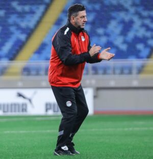 Rui Vitória Instagram - Today was day “one” of the last phase of preparation for the AFCON.
It’s always a joy to be with my team. In the first training session, I felt the excitement and special energy to face the demanding path we have ahead.
We will work hard, and well, to achieve our goals in this competition! 💪🇪🇬

Hoje foi o dia “um“ da última fase de preparação para o CAN.
É sempre uma alegria estar com a minha equipa. No primeiro treino senti o entusiasmo e a energia especial para enfrentar o exigente caminho que temos pela frente.
Vamos trabalhar muito, e bem, para atingir os nossos objetivos nesta competição! 💪🇪🇬

‎اليوم كان "اليوم الأول" من المرحلة الأخيرة للإعداد لكأس الأمم الأفريقية .
‎من دواعي سروري دائما أن أكون مع فريقي. في التدريب الأول، شعرت بالإثارة والطاقة الخاصة لمواجهة المسار الصعب الذي أمامنا.
‎سنعمل بجد، وبشكل جيد، لتحقيق أهدافنا في هذه البطولة ! 💪🇪🇬