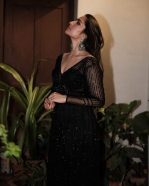 Rukmini Vasanth Instagram - 🌌🌌🌌
Photography: @weirdlywired.jpg 
Styling: @beingstyl 
Styling Team : @meghakrishna.k, @nikithakrofficial @whyduggsss
Outfit: @_anjali_jha_____

#ChittaraStarAwards2024