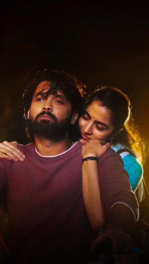 Rukmini Vasanth Instagram - not us smiling like a katthe seeing Manu & Priya 🤞🌊