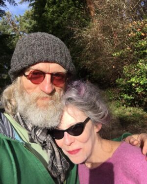 Russell Hodgkinson Instagram - Took the wife out for a hike. She’s an indoorzy gal, which accounts for her beautiful skin. #sunscreen