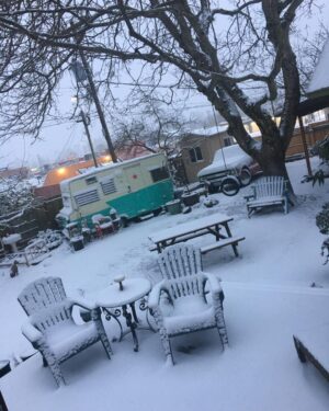 Russell Hodgkinson Instagram - First snow this year in the hood! #RatCity